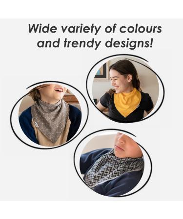 Super Absorbent Large Scarf Bibs for Children Teens & Young Adults | Special Needs Design (Ages 4+) - Buy Online on GoSupps.com