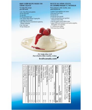 Kraft Dream Whip Whipped Topping Mix 170g 170 g (Pack of 1) - Buy Online on GoSupps.com