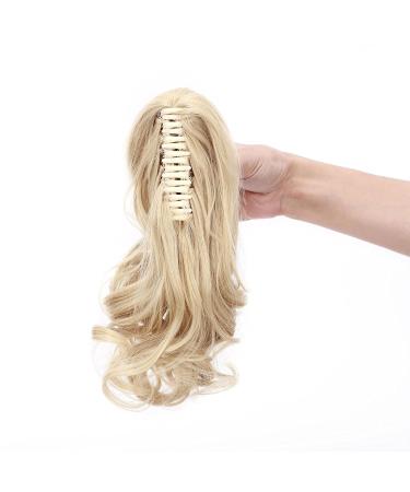 S-NOILITE Voluminous Hair Extensions - Wavy Ponytail Braid Pipe | 30cm Golden Blonde Mixture - Shop Now! - Buy Online on GoSupps.com