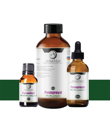 Pennyroyal Essential Oil 100% Pure Steam Distilled from Mentha pulegium | Fresh Minty Aroma for Aromatherapy & Massage | Undiluted | Top Note | Natural Therapeutic Grade | from Morocco | 15ml Pennyroyal 0.5 Fl Oz (Pack of  - Buy Online on GoSupps.com