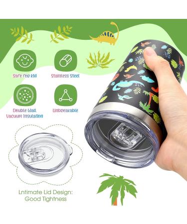 Zubebe 6-Piece Toddler Tumblers Set | Stainless Steel Spill-Proof Insulated Cups with Silicone Straw | 12oz Kids Water Bottle for Girls and Boys - Buy Online on GoSupps.com