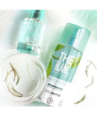 White Tea Body Mist by SOLINOTES | Refreshing And Hydrating Womens Fragrances - Alcohol-Free | Body Spray for Women and Hair | 8.45 fl.oz Fresh Floral & Musky - Buy Online on GoSupps.com