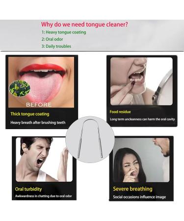 Buy Metal Tongue Scrapers for Adults | Reduces Bad Breath | Tough & Effective Mouth Freshener - Golden Edition - Buy Online on GoSupps.com