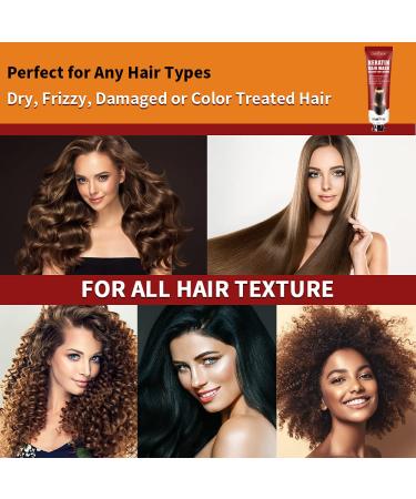 9 Pack Hair Treatment Masks Gift Set - Keratin Protein Hydration Deep Conditioner - Repair and Hydrate Dry Damaged Hair - Travel Size 30ml - Buy Online on GoSupps.com