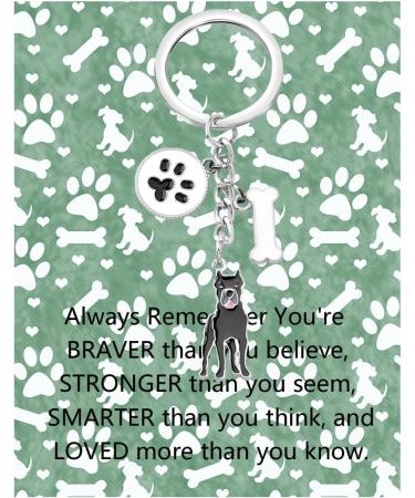 Ensianth Dog Keychain | Perfect Gifts for Dog Lovers | Puppy & Paw Print Keyring for Dog Owners - Buy Online on GoSupps.com