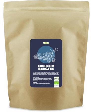  dreikraut dreikraut Organic Greek Mountain Tea - 300g - Traditional Culture on Olympus - Sideritis scardica raeseri - Rich taste - Invigorating fragrance - Buy Online on GoSupps.com