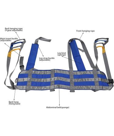 Transfer Nursing Sling Walking Sling Toileting Sling Lifter Heavy Duty Transfer Belt Universal Handicap Lift Sling with Four Point Support Tranfer Sling Medium - Buy Online on GoSupps.com