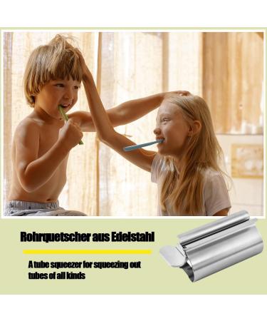 Sinzau 3-Piece Stainless Steel Tube Squeezer Set | Perfect for Toothpaste Face & Hand Creams - International Shipping Available - Buy Online on GoSupps.com