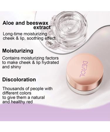 Magic Color Changing Blush Rouge for Cheeks & Lips - 2PCS Moisturizing Gel Blush with Waterproof Formula for Glossy Finish Makeup - Buy Online on GoSupps.com