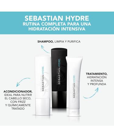Sebastian Professional Hydre Moisturizing conditioner hydrates and nourishes for dry and curly hair 250 ml - Buy Online on GoSupps.com