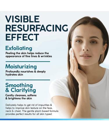 Nuvadermis 35% Glycolic Acid Peel Pads - Exfoliating Facial Peel for Skin Resurfacing, Blackheads, Dark Spots, Acne - 60 Double-Sided Pads - Buy Online on GoSupps.com