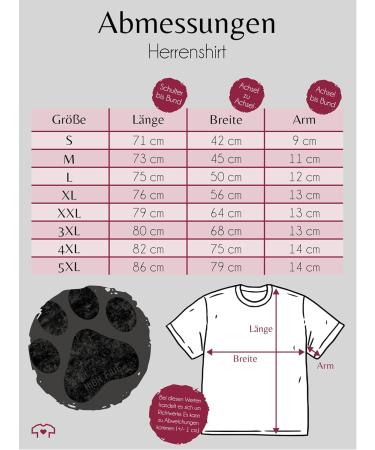 Shirtracer Men's T-Shirt - High Five Dog Paw Gift for Dog Owners | Dark Grey 4XL - Large Sizes Available - Buy Online on GoSupps.com