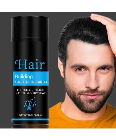 thick fiber for men hair fibers for thinning hair natural hair touch up for roots hair thickening products waterproof long lasting powder - Buy Online on GoSupps.com