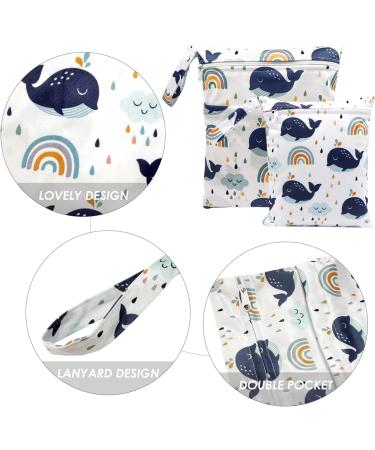 Memofynd 2-Pack Diaper Organizer with Carabiners - Perfect Diaper Bag Accessory for On-the-Go Moms | Large & Small Organizers - Buy Online on GoSupps.com