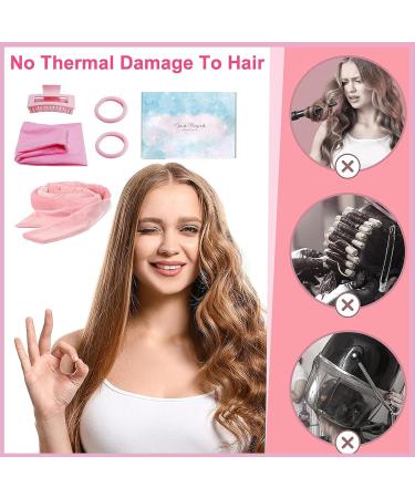 ANSWER ANROI Schonendes Lockenstyling ohne Hitze Locking including curling tape and ribbons for natural curls Pink - Buy Online on GoSupps.com