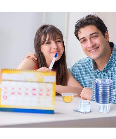 Boao Disposable Urine Collection Cup - 40ml Plastic Urine Sample Cups for Pregnancy Test (60pcs) - International Shipping Available - Buy Online on GoSupps.com