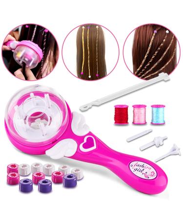 Marbe Electric Hair Braider - DIY Twist Braid Styling Tool in Pink - Buy Online on GoSupps.com