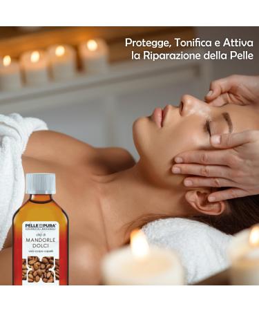 DERMOCURA Almond oil sweet almond oil facebodyhair nourishing against the drawing 100 ml - Buy Online on GoSupps.com