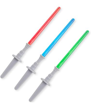 Star Wars Light Sabre Cupcake Toppers Set - 12 Pack, 4 inches Tall - Ideal for Children's Birthday Parties, Fan Shows, and Movie Nights - Buy Online on GoSupps.com