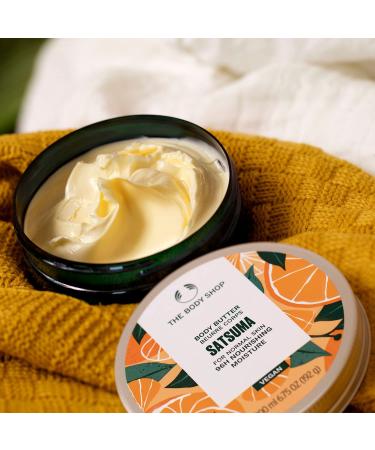 The Body Shop Satsuma Body Butter   Nourishing & Moisturizing Skincare for Normal Skin   Vegan   6.75 oz Satsuma 6.75 Ounce (Pack of 1) - Buy Online on GoSupps.com