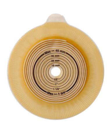 Assura2 Trim to Fit Ostomy Barrier Double Layer Adhesive 60 mm Flange 5 per Box 2883