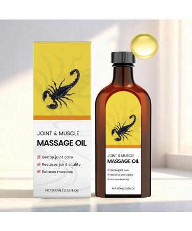  Generisch Knee Oil - 100 ml - Pain Relief - Natural Bone Care - Muscle Relaxing Oil - For Men and Women - For Athletes - Knees Hands Feet Waist Elbows - Buy Online on GoSupps.com