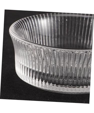 FOMIYES Tools Glass Nail Dish Bowl Manicure Nail Dish Dappen Dish Nail Art Dish Cup Manicure Nail Cup Glass Nail Dish Cups Glass Nail Art Dish Nail Cups Vertical Stripes Plate Cup - Buy Online on GoSupps.com