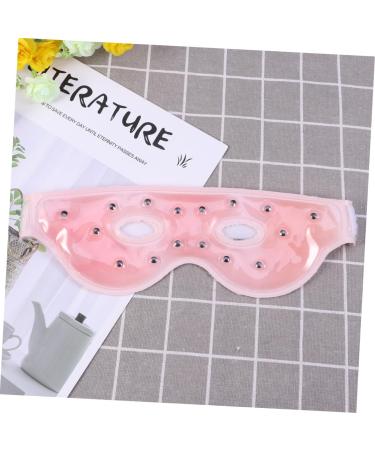 FOMIYES 1pc Cold Compress Eye Mask Gel Eye Mask Unzip Nap Mask Anti-fatigue Eye Mask Pink Bead Care - Buy Online on GoSupps.com