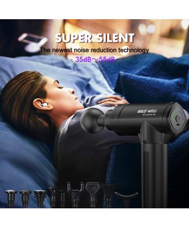 High Torque Muscle Massage Gun for Athletes - Deep Tissue Back Massager for Pain Relief and Muscle Recovery - Buy Online on GoSupps.com