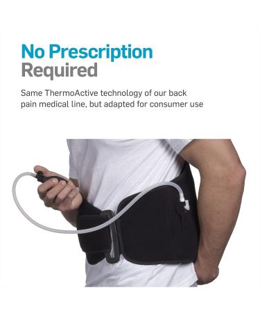 NatraCure Hot/Cold Compression Lumbar Support Back Brace - Pain Relief for Back Surgery Arthritis Sciatica & Sports Injuries - International Shipping Available - Buy Online on GoSupps.com