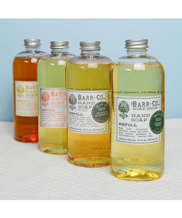 BARR-CO. Liquid Soap Refill Natural Hand Soap with Oat Vanilla & Vetiver Vegan Moisturizing Formula for Bathroom & Kitchen Original Scent 32fl oz Original 32 Fl Oz (Pack of 1) - Buy Online on GoSupps.com
