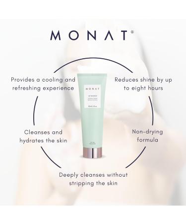 Buy MONAT BE PURIFIED Clarifying Cleanser - Hydrating Hair Wash for Refreshing Scalp Care | Lightweight & Gentle Hair Renewal Infused with Nature's Goodness - Buy Online on GoSupps.com