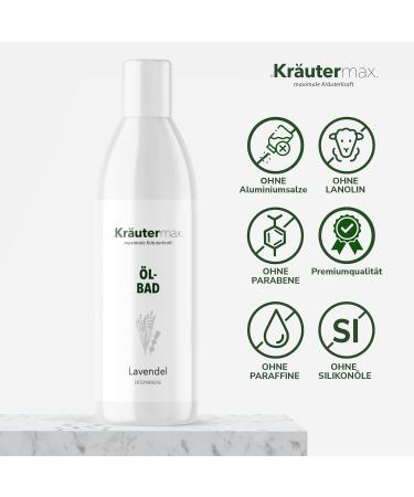 Buy Lavender Oil Bath Additive for Ultimate Relaxation - 250 ml | International Shipping - Buy Online on GoSupps.com