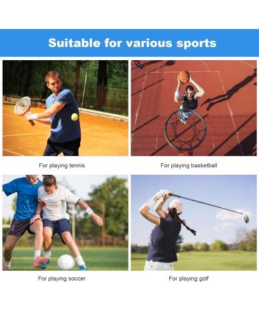 6-Piece Welding Tape Wrist Bands - Sports Absorbing Bracelets for Men | Ideal for Tennis Basketball Running & Gym - Buy Online on GoSupps.com