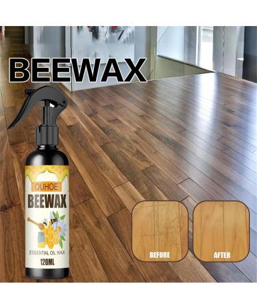 Presencte Natural Beeswax Spray Furniture Polish - 4.06 oz Micro-Molecularized Wood Cleaner & Care for Wooden Furniture & Floors - International Shipping Available - Buy Online on GoSupps.com