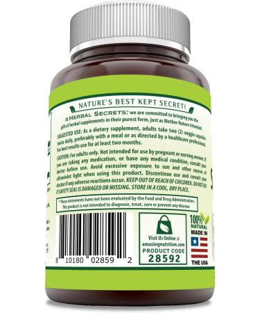 Herbal Secrets St. John's Wort 700 Mg | Vegetarian Capsules Supplement | Non-GMO | Gluten-Free | Made in USA (1 Pack | 180 Count) - Buy Online on GoSupps.com