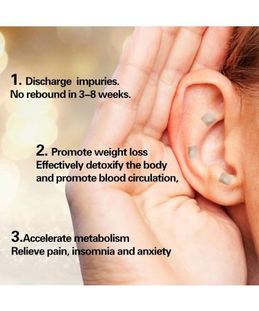 600-Piece Auriculotherapy Sticker Set | One-Way Eared Magnet Therapy & Acupressure Massage | Refill Pack for Multi-Condition Relief - Buy Online on GoSupps.com