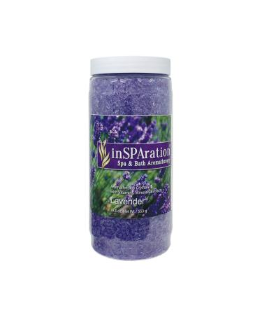 InSPAration 7463 Lavender Crystals-Epsom Salts  19 oz  Purple