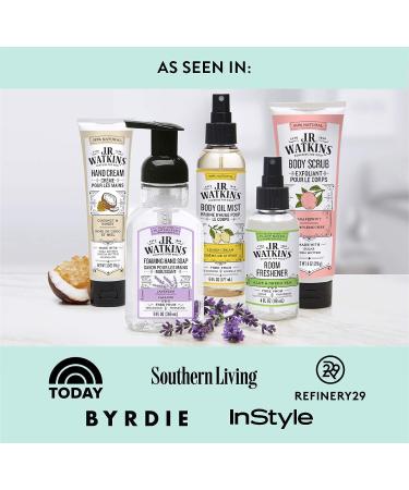 J R Watkins Lavender Body Oil Mist - 6 fl oz | Hydrating and Soothing Formula - Buy Online on GoSupps.com