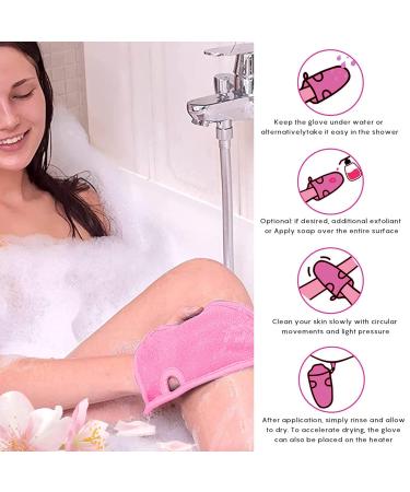 Prosxinty 2-Piece Bad Peeling Glove Set | Deep Cleaning Peeling Gloves for Body & Facial Pores - Buy Online on GoSupps.com