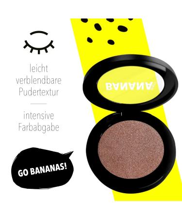 Banana Beauty Mocha-At-Me Eyeshadow | High Pigment Vegan Cream Lid Shadow | 100% Vegan & Cruelty-Free | 3.4g - Perfect for All Skin Types - Buy Online on GoSupps.com