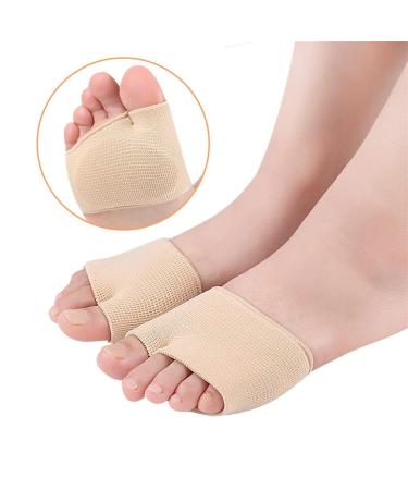 Couple Metatarsal Arm Pads for Men & Women - Gel Foot Pillows Half Toe Support for Blisters & Diabetes Relief - Buy Online on GoSupps.com