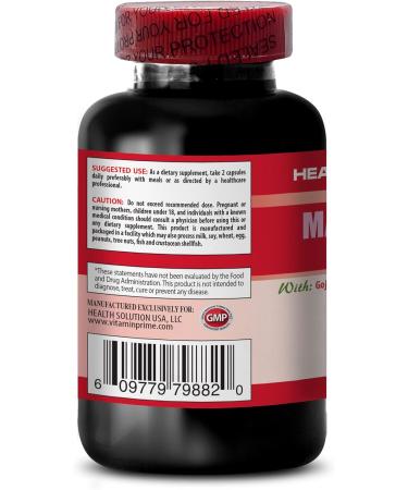 Premium Mangosteen Fruit Extract Capsules - Superfruit Blend for Energy & Wellness - Antioxidant-Rich Formula - 60 Capsules - Buy Online on GoSupps.com