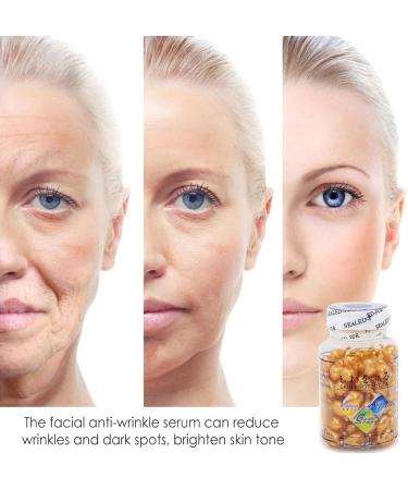 Vitamin E Face Serum Capsules Vitamin E Serum Anti-Wrinkle & Anti-Aging 90 Softgels Anti-Wrinkle Face Serum Firming Moisturizing Essence for Neck - Buy Online on GoSupps.com