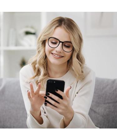 Buy Supoetry Anti-Blue Light Glasses - 2 Pcs with Leather Cases | Eye Protection & Fatigue Relief - Buy Online on GoSupps.com