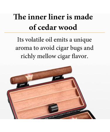 Cigar Boxs Humidors Ique Humidors Ceinterior Cigar Case Sophisticated Cigar Box Plastic Cigar Humidor Sealed Cigar Humidor Box/Red/2Pcs Red 3Pcs - Buy Online on GoSupps.com