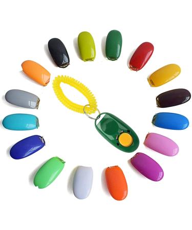 Puppy Clicker Obedience Training for Pets Puppies Cats and Dogs Dark Green