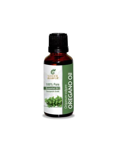 Oregano Oil -(Origanum Vulgare)- Essential Oil 100% Pure Natural Undiluted Uncut Therapeutic Grade Oil 3.38 FL.OZ