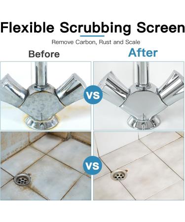 2024 Upgraded Toilet Cleaner Screens - Hard Water Stain Remover Pads (15PCS) for Calcium Deposits | International Shipping Available - Buy Online on GoSupps.com
