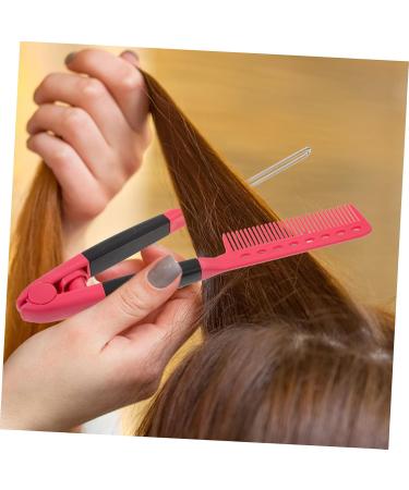NOLITOY Professional Straightening & Curling Comb | Flat Iron Hair Tool & Knotty Comb for Women | Stylish Household Accessory 23.5x3x2CM - International Shipping Available - Buy Online on GoSupps.com